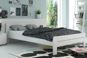 Doppelbett Dallas, 120x200, weiß