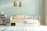 Kinderbett Smart 2, 80x160, mit Matratze und Stauraum, naturholz