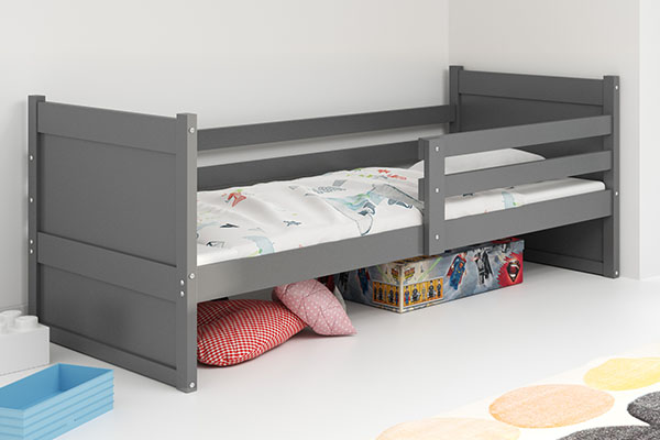 Jugendbett Richard, 90x200, grau