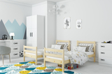 Stockbett für Jugendliche Erik, 90x190, naturholz
