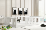Kinderbett Bella Sima, 120x200, weiß