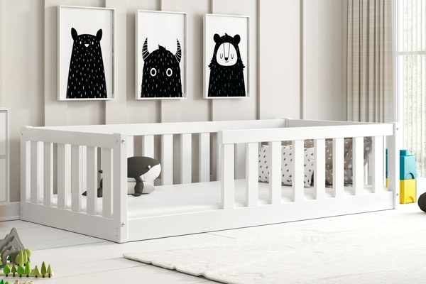 Kinderbett Bella Sima, 90x190, weiß