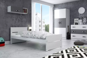Jugendbett Bartholomäus, 90x200, weiß