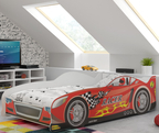 Kinderbett Cars, 80x160, rot