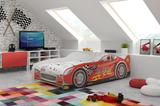 Kinderbett Cars, 80x160, rot