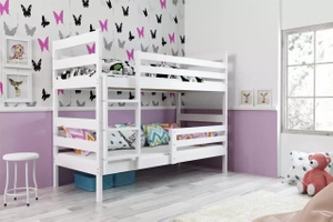 Stockbett für Jugendliche Erik, 90x200, weiß