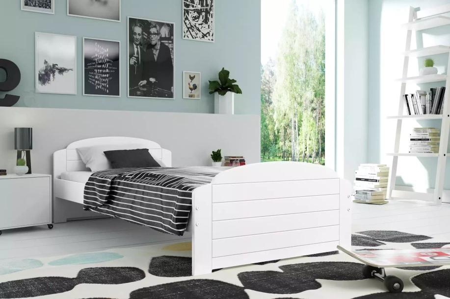Jugendbett Lilly, 90x200, weiß