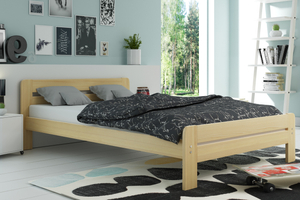 Doppelbett Dallas, 160x200, Kiefer