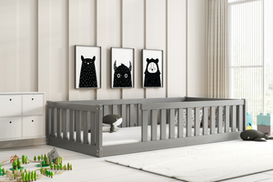 Kinderbett Bella Sima, 90x190, grau