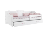 Kinderbett Julia, 80x160, mit Matratze und Schublade, weiß