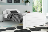 Jugendbett Lilly, 90x200, mit Matratze, weiß