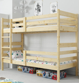 Stockbett für Jugendliche Erik, 90x190, naturholz