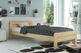 Doppelbett Dallas, 140x200, mit Matratze, Kiefer