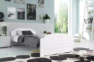 Jugendbett Lilly, 90x200, weiß