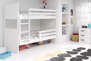 Stockbett für Jugendliche Richard, 90x190, weiß