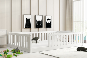 Kinderbett Bella Sima, 120x200, weiß